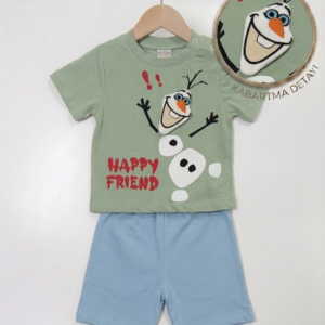 Erkek Kabartmalı Günlük Takım Happy Friend